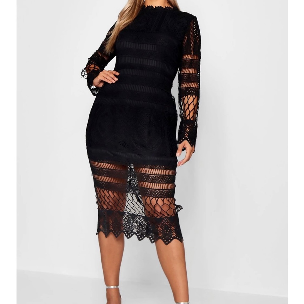 Black Midi Dress